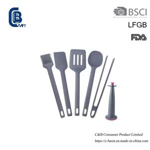 8PCS Non-Stick Silicone Kitchen Cooking Utensils Tool Set, Kitchenware - Image 6