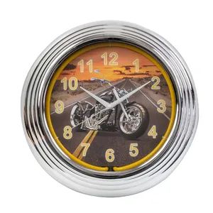Every Scene Plastic Frame Precise Timing Circular Decorative Wall Clock - Image 2
