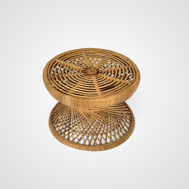 Rattan Low Round Coffee Table Texture Rattan Production Capacity Approximately 150 Units Per Month (small - Image 3