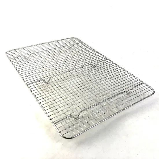Wire Mesh Microwave Baking Rack Cooling Baking Rack Stainless Steel BBQ Grill Grates - Image 1