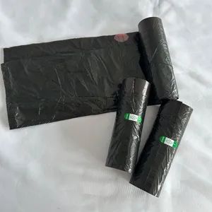 Trash Drawstring Compostable Plastic Garbage Bag with Household - Image 3