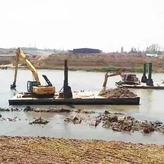 Customized Size Modular Container Pontoons Platforms Barges From China - Image 2