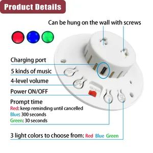 Hospital Wireless Call Nurse Emergency Button System - Image 5