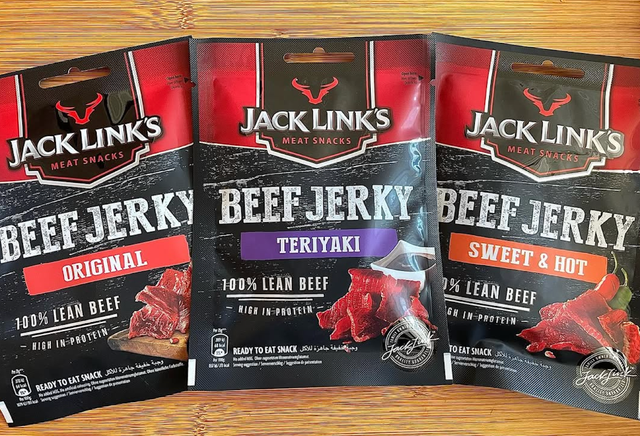 Nutritious Snack Ready To Eat Beef Jerky 1Lb Original Beef Jerky Flavor High Protein Rich Flavor Jacklinks - Image 1