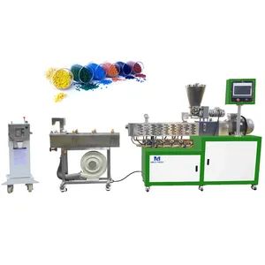Lab Small Plastic Extruder Compounding Line Twin Screw Extruder Masterbatch Extrusion Machine - Image 1