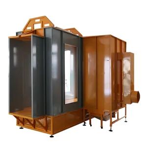 Channel Type Powder Coating Spray Booth Voltage 380V Condition New Trademark Colo Coating Powder Specification CE Model Paint Booth - Image 5