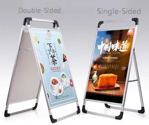 Snap Frame Poster Stand Trademark GS HS Code 83100000 Style Floor-type ...