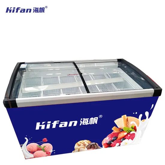 Commercial Ice Cream Display Freezer with Precise Temperature Control - Image 2