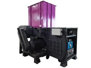 Single Shaft Shredder Plastic Pipes/Lumps Recycling Machine - Image 1