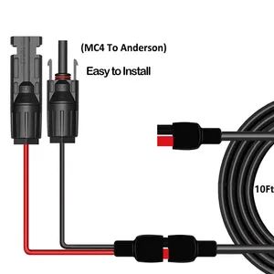 Mc4 Connector to Anderson Adapter Solar Panel Extension Cable - Image 2