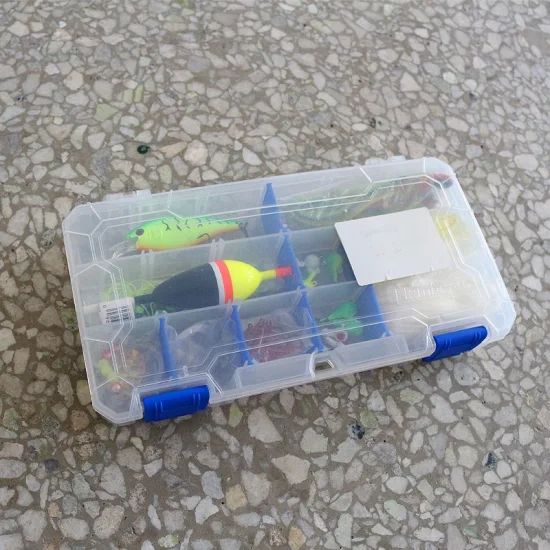 Multi-Function Walleye Fishing Tackle Storage Case Q'ty 122PCS Size 9X5X1" Material PVC Origin Weihai Model NO. 2066 Specification - Image 6