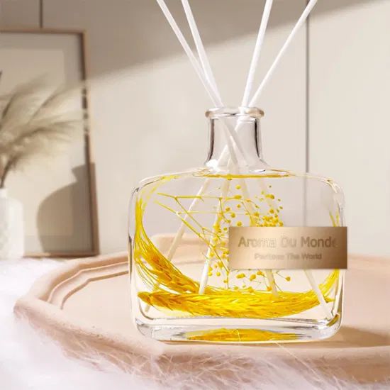 Luxury Home Decorative Aromatherapy Essential Oil Fragrance Perfume Glass Bottle Reed Diffuser Room Scent Diffuser Sticks - Image 5
