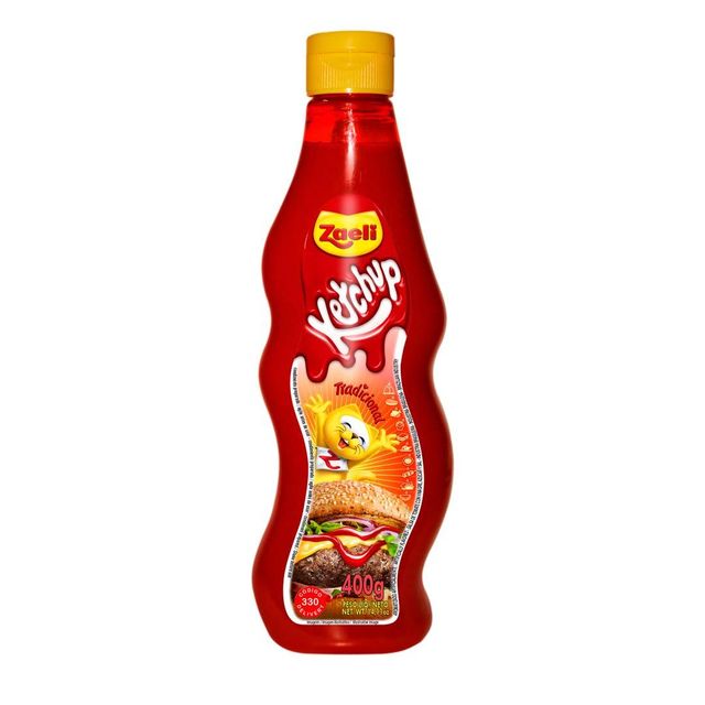 TOP DOWN KETCHUP 12X13,4oz concentrated ketchup Address BRAZIL Content KETCHUP Brand Name ZAELI Packaging Bottle Weight (kg) - Image 1