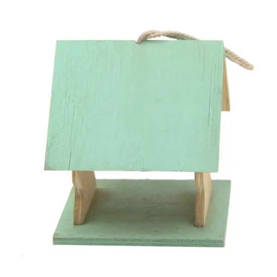 Small Wooden Bird Feeder House - Image 2