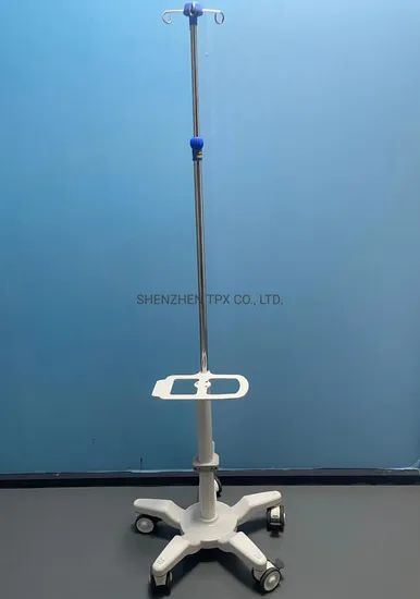 Roll Stands for Medical Device in Hospital Load 18kg OEM/ODM Yes Color White Origin China Condition New Trademark TPX Layer 1 Layer - Image 2