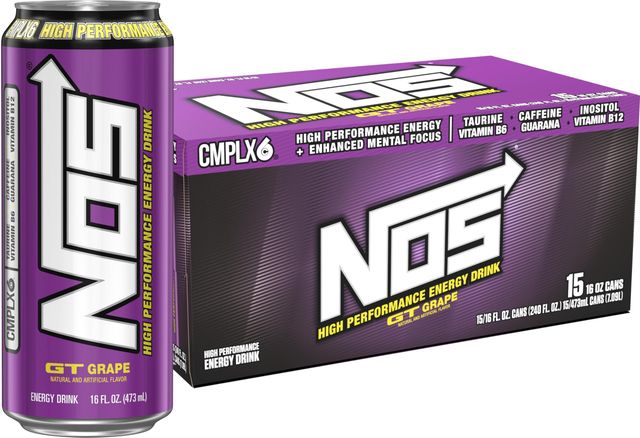 NOS Energy High Performance Energy Drink for Instant Boost Wholesale Supply NOS Energy Carbonated Caffeine Drink - Image 3