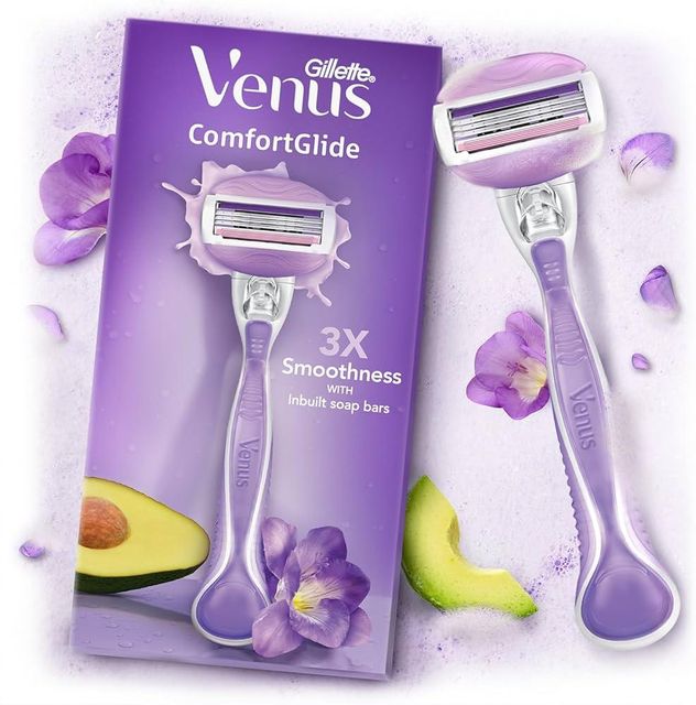 Gillette Venus Sensitive Disposable Razor Women, 3 Women's Razors with Comfort Blades, Dermatologically Tested Razor for Sensitive Skin - Image 5