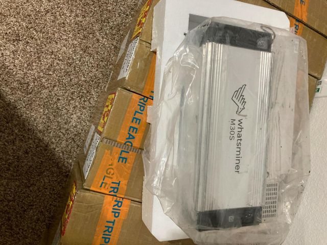 MicroBT Whatsminer M30S 86TH & 90TH Bitcoin Miner SHA-256 Cryptocurrency Mining - Image 1