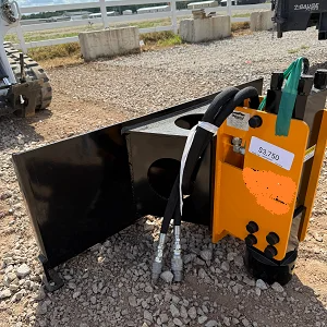 2026 Montana Post Driver T-Rex 350 Center Mount Skidsteer Attachment - Image 3