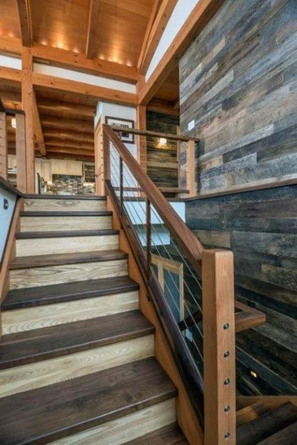Bar Teak Wood Railing Design Bar Thickness 3mm Durability High Position Stairs Color dark brown Material Teak Wood Resistance To Elements - Image 1