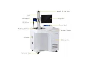 Portable Mini Fiber Metal Laser Marking Engraving Machine Origin China HS Code 8515809090 Trademark Grand Laser Type Oscillating Mirror - Image 3
