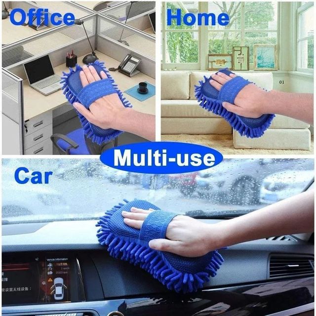 Car Wash Sponge Type sponge Absorbency High Color multi color Usage car washing Packaging Type bag Material Microfiber Wash Type Hand - Image 1