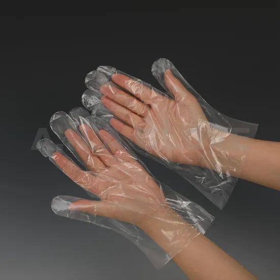 Food Preparation - Cleaning Poly Disposable PE Plastic Gloves - Image 1