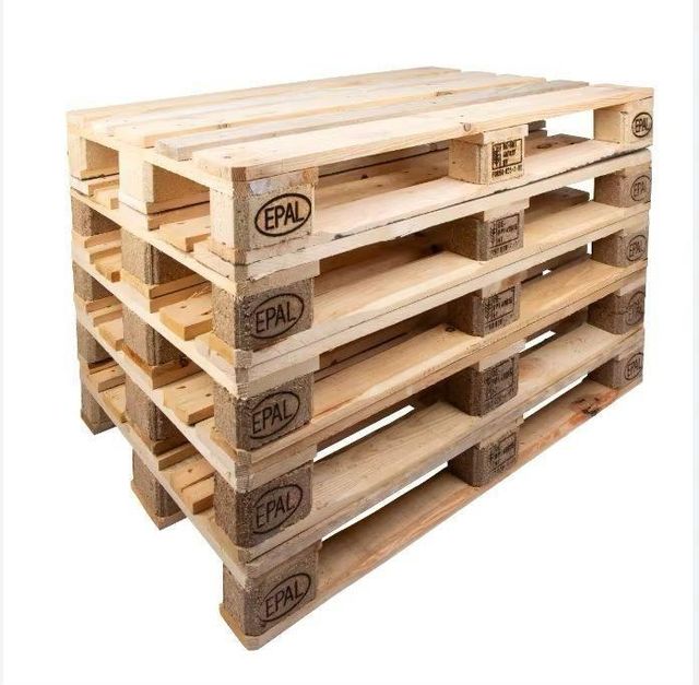 High Quality Wooden Export Pallets for International Shipping and Cargo Transportation - Image 4