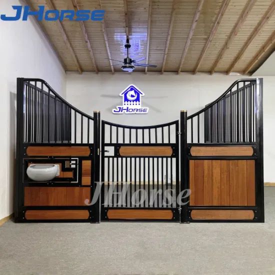 Equestrian Equipment Hot Sale Design Wooden Horse Stable Horse Stall Door E-02 - Image 1