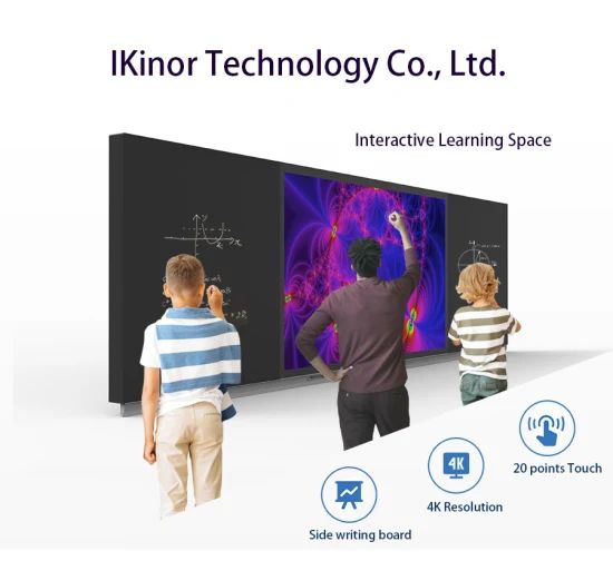 Smart Black Board 75 Inch for Public School with Dual System to Run Educational Software - Image 1