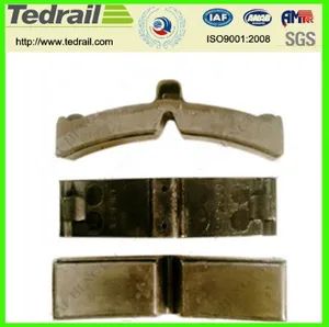 Train Brake Pad Railroad Braking Systems Origin China Type Shoulder Material Alloy Payment T/T;L/C Model NO. TR-0016 Trademark - Image 2