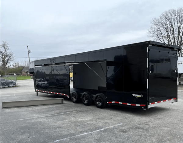 Enclosed Trailers / 44 ft. Aluminum ATC ROM 500 Gooseneck Car Hauler, Premium Escape Door, LOADED - Image 5