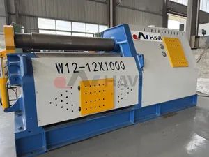 High Stability Structure Automatic Pre-Bending W12 Plate Rolling Machine 4 Roll Roll Shaper Machine - Image 5