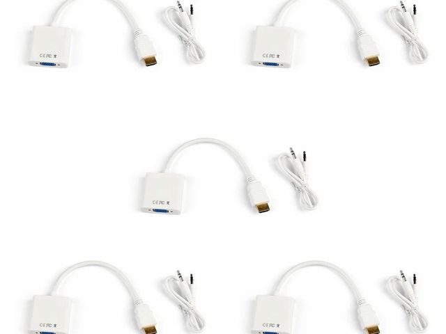 Micro Hdmi To Vga Converter Cable With Audio For Raspberry Pi 4, For Computer - Image 3