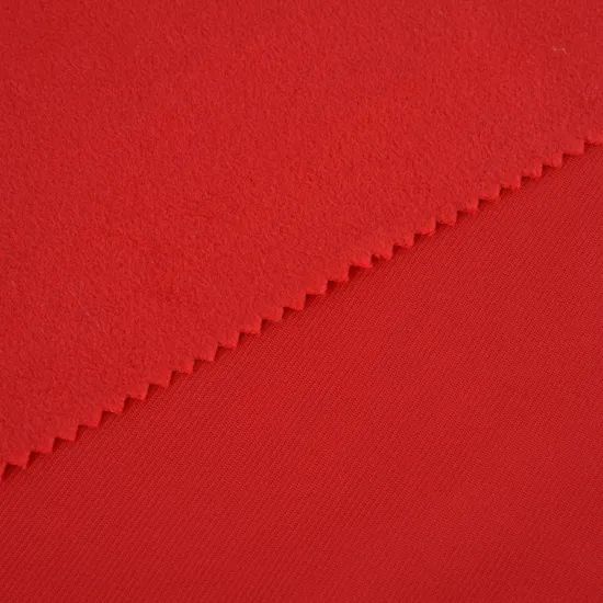100% Polyester Tricot Flock Fabric 200-270GSM Plain GOAT Short Fiber Shoes 15D MOQ1000 - Image 5