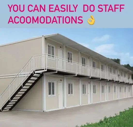 Mining Site Steel Structure Flat Pack Container House Dormitory - Image 2