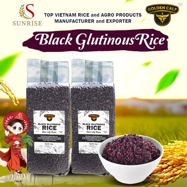HIGH QUALITY BLACK GLUTINOUS RICE STICKY RICE WHOLESALE DIRECTLY MANUFACTURER - WA STEPHEN 84857047123 - Image 5