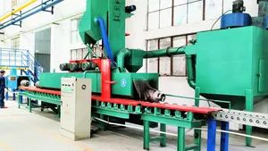 LPG Gas Cylinder Shot Blasting Machine Origin China Model NO. 21 Fuel Electric Condition New Certification CE HS Code 8424300000 - Image 3
