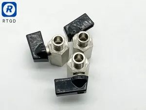 Pneumatic Mini Ball Valve 2 Thread 3 Thread 4 Thread Inner and Outer Teeth Switch Valve Brass Mini Ball Valve Jfl Series - Image 6