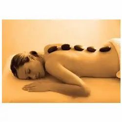 Hot Stone Therapy Therapeutic Focus Marma Points Heating Method Heated Basalt Stones Application Relieve Tension And Soothe Tired Or Painful - Image 1