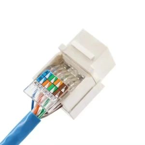 CAT6 CAT6A RJ45 UTP Modular Toolless Module Connector Keystone Jack - Image 1
