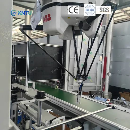 Delta Spider Robotic Arm Packing Machine with ABB Robot Case Packer for Zipper Pouch Bags - Image 2