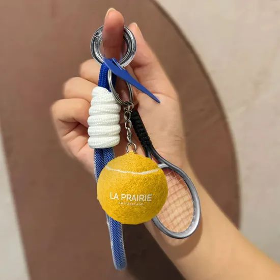 Custom 3D Metal Key Chains Badminton Bowling Golf Table Tennis Baseball Keychain - Image 2