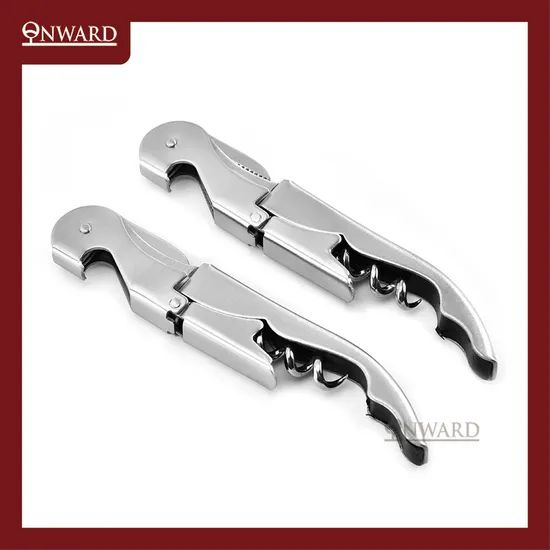 Stylish and Colorful Two Step Corkscrew Wine Bottle Opener - Image 6