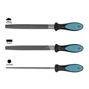 Stainless Triangular/Flat Steel Files Set 7PCS - Image 6