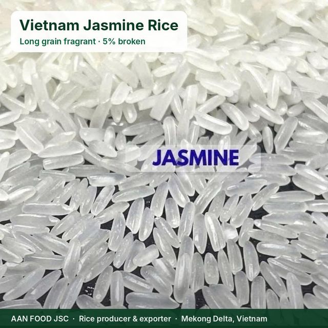 Vietnam Jasmine Rice 5% Broken - Long Grain Fragrant White Rice for Export – product photo 2, product detail gallery