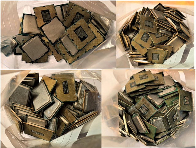 High Grade CPU Scrap for Recycling | Ceramic & Gold Recovery Processor Scrap - Image 2