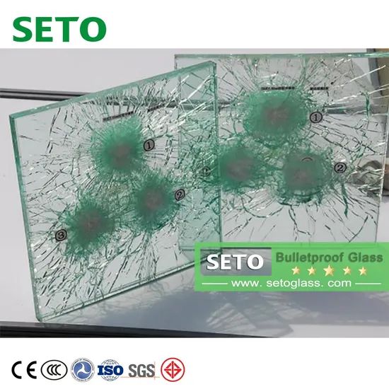 Third-Party Tested High-Transparency Custom Laminated Bulletproof Glass Multi-Layer Composite Safety Glass for Bank Jewelry Counters Partition Door Window - Image 3