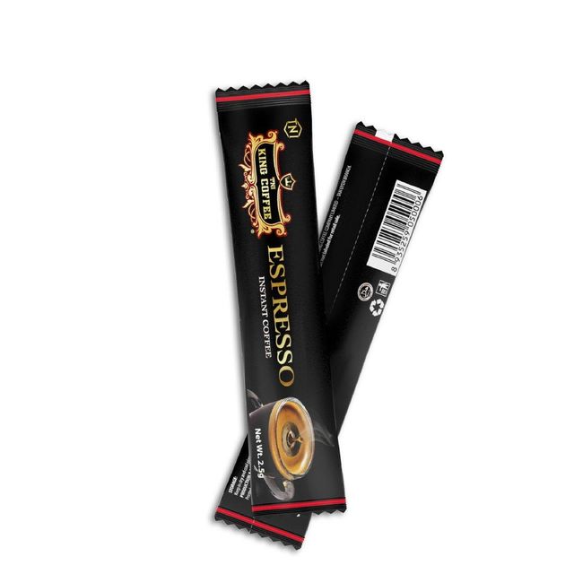 King coffee Espresso instant coffee - Box 100 sticks x2.5g - Image 4