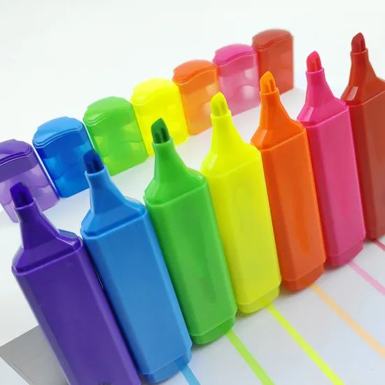 Factory Supply Cheap Colorful Highlighter Pen - Image 1